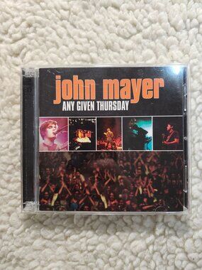 John Mayer Any Given Thursday 2CD Live Concert Album CD Double Disc Jewel Case
